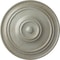 Ekena Millwork Classic Ceiling Medallion (For Canopies up to 5 1/2"), Hand-Painted Flash Gold, 21 7/8"OD x 2 3/8"P CM22CLFLS - alternate 1